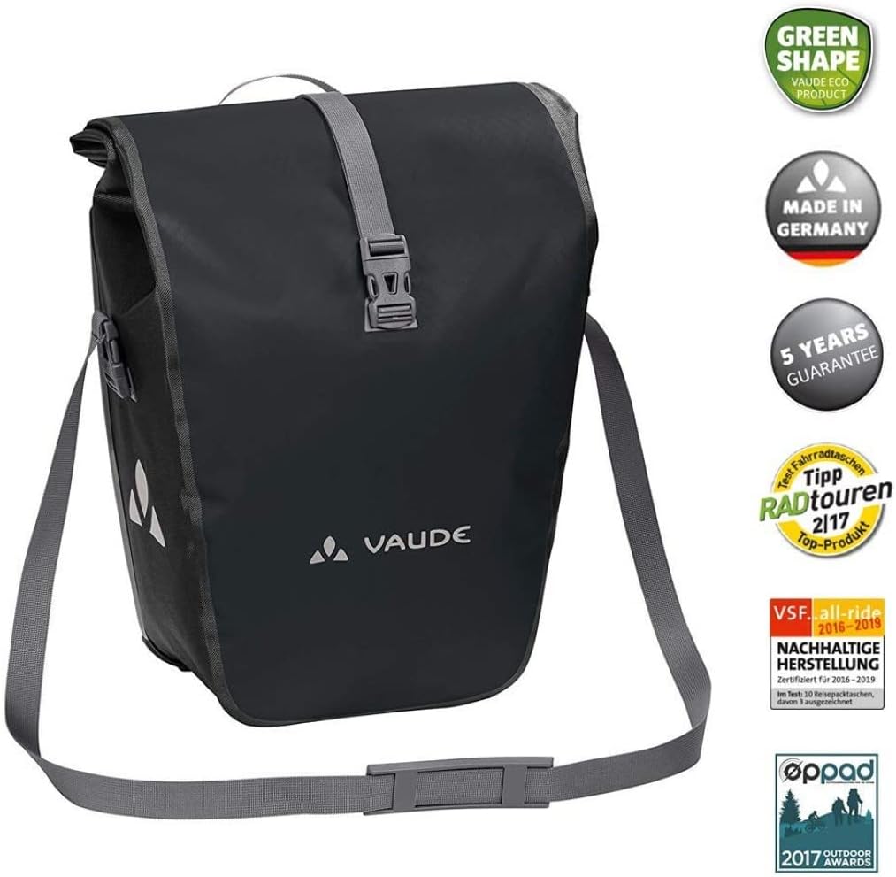 Fahrrad Hinterradtaschen 2x24L – Wasserdichte Aqua Back Gepäckträgertaschen