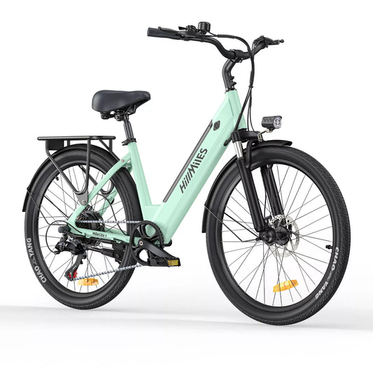 HillMiles 26″ E-Bike – 36V 13Ah Akku, herausnehmbar, Pendler E-Bike für Alltag & Stadt